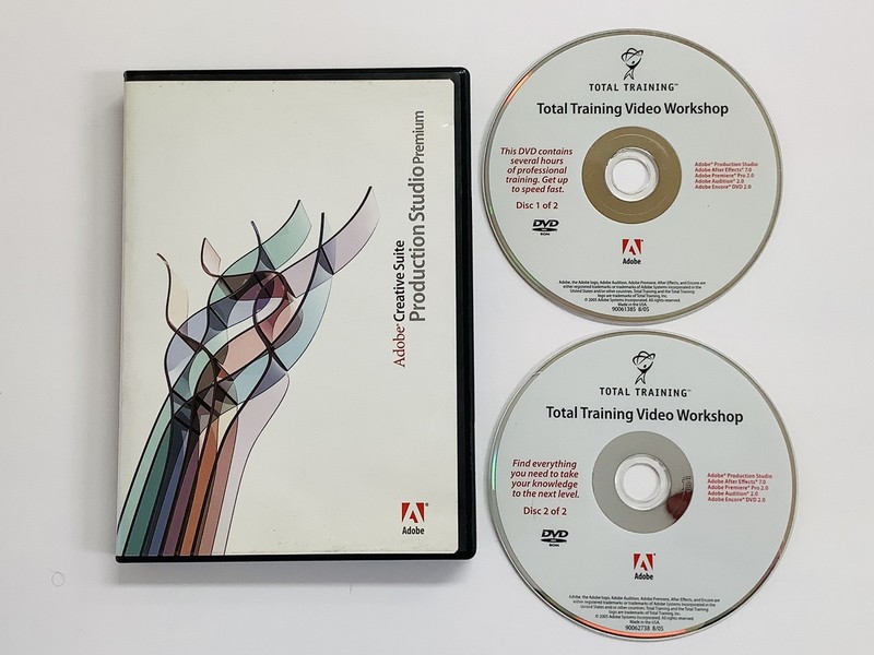 Adobe Creative Suite Production Studio Premium Total Training Video Workshop (G