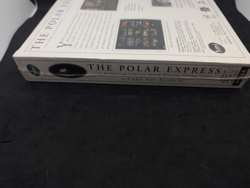'96 Sealed The Polar Express cd Narrated Garrison Keiller windows 95 3.1 & Mac gallery