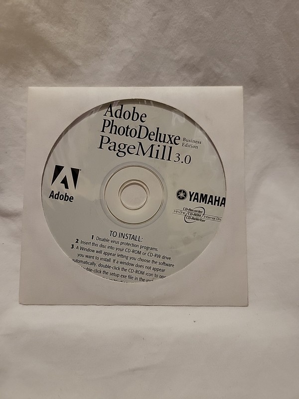 Adobe Photo Deluxe Business Edition 3.0 – CD ONLY – SERIAL # NOT INCLUDED!!!