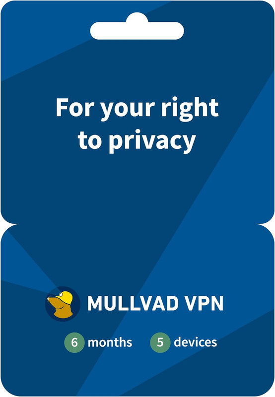 Mullvad VPN | 6 Months for 5 Devices | Protect Your Privacy with Easy-To-Use Sec gallery