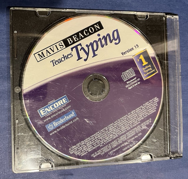 Mavis Beacon Teaches Typing – Version 15 – Disc Only