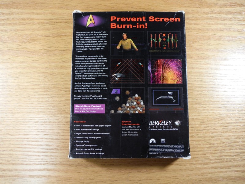 Star Trek: The Screen Saver For Macintosh (Berkeley Systems, 1992) gallery