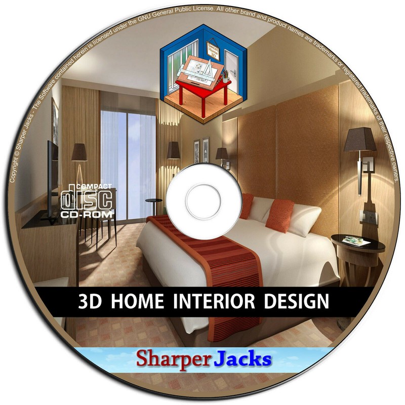 NEW & Fast Ship! Sweet Home 3D Interior Design Decorator Modeling – PC Disc