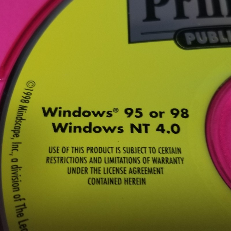 Printmaster Desktop Publishing Art Suite 7.0 Complete Software CD ROM Windows 95 gallery