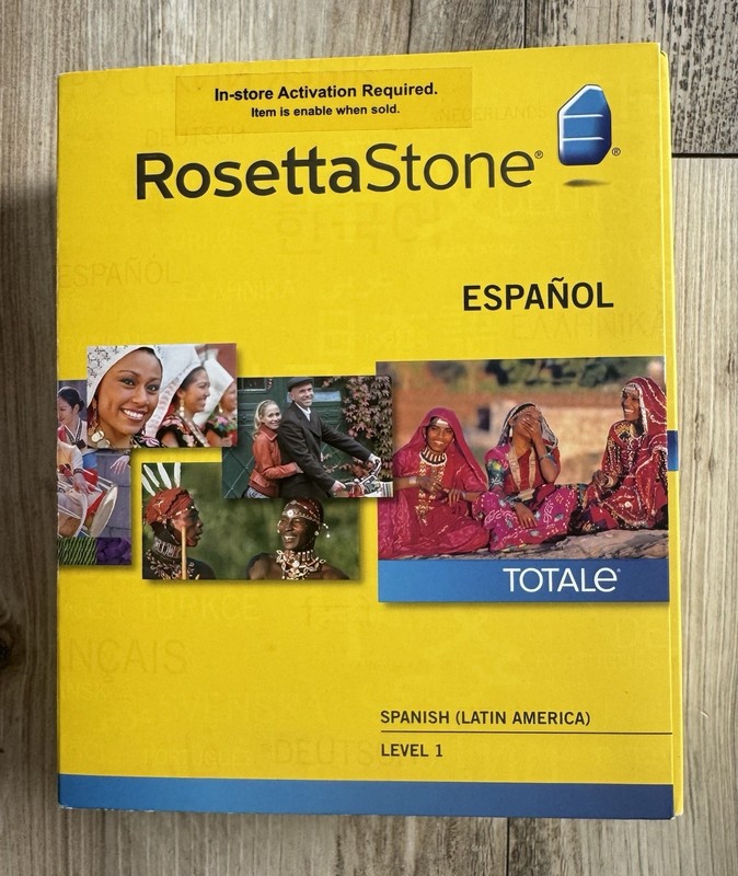 Rosetta Stone ESPAÑOL Spanish (Latin America) Level 1 🌟 NEW & FACTORY SEALED!!