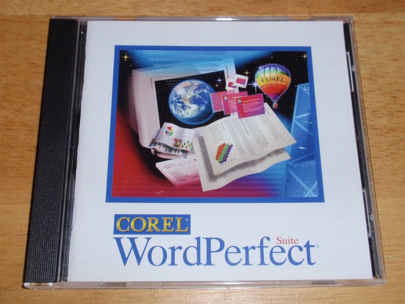 Corel WordPerfect Suite 6 PC CD-ROM 1996 Quattro Pro 6 Presentations 3 Windows95
