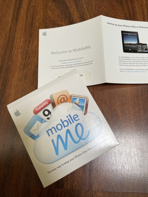 Brand New – Apple MobileMe (License Only) for PC, Mac