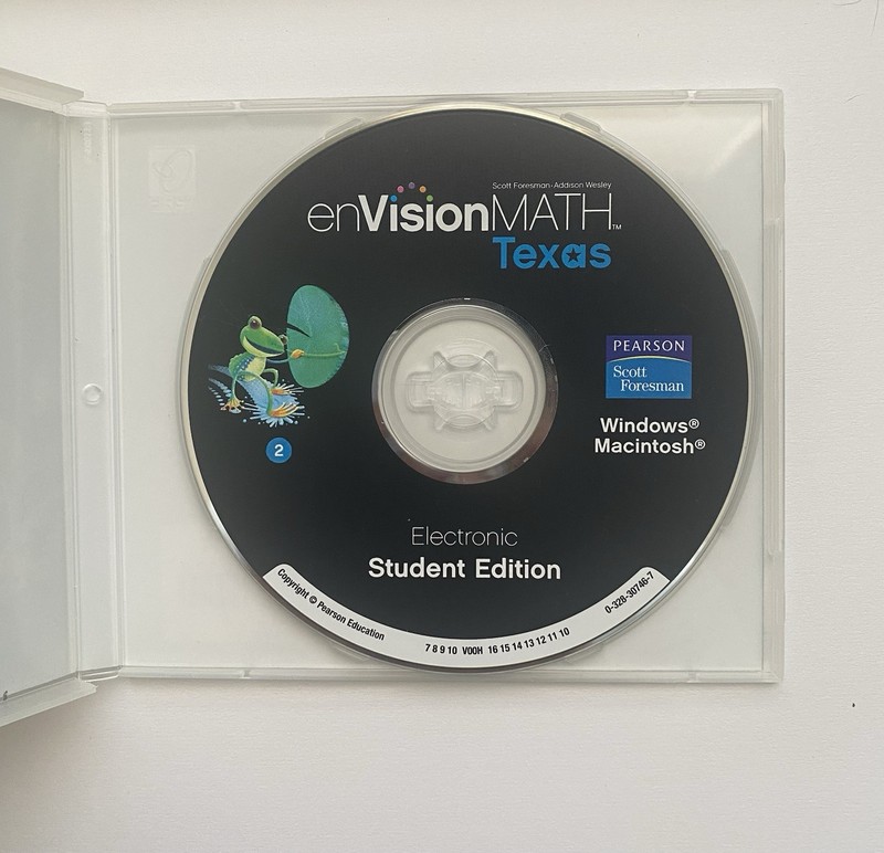 enVisionMath- Texas- Grade 2-Electronic Student Edition- CD-ROM- Consumable Math gallery