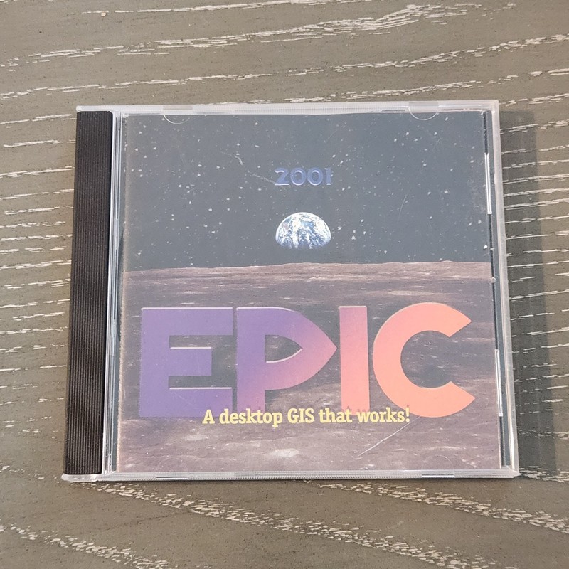 EPIC 2001 Desktop GIS Software PC CD-ROM Minnesota GIS Mapping