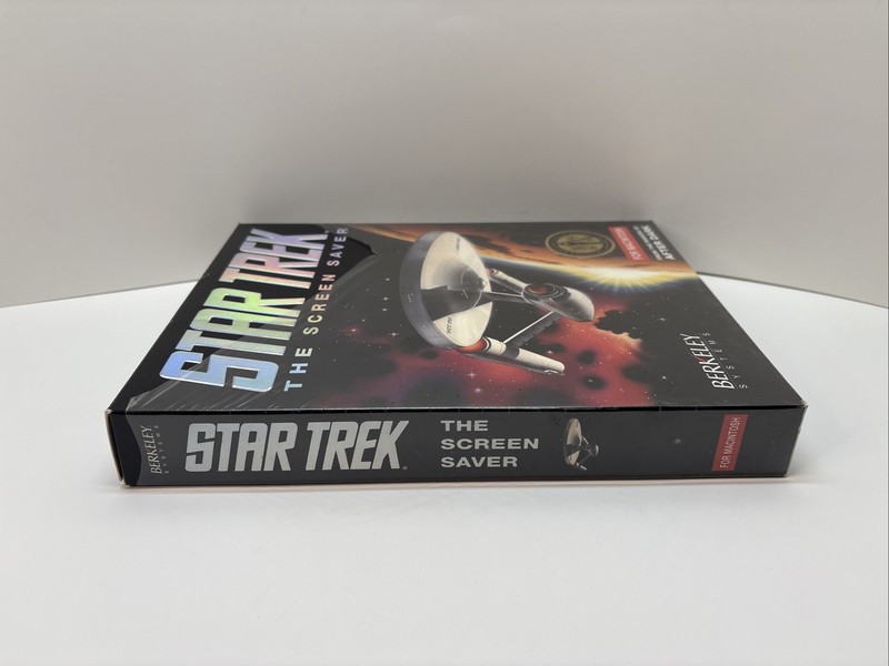 Star Trek Screen Saver Macintosh 3.5" Disk 1992 big box After Dark gallery