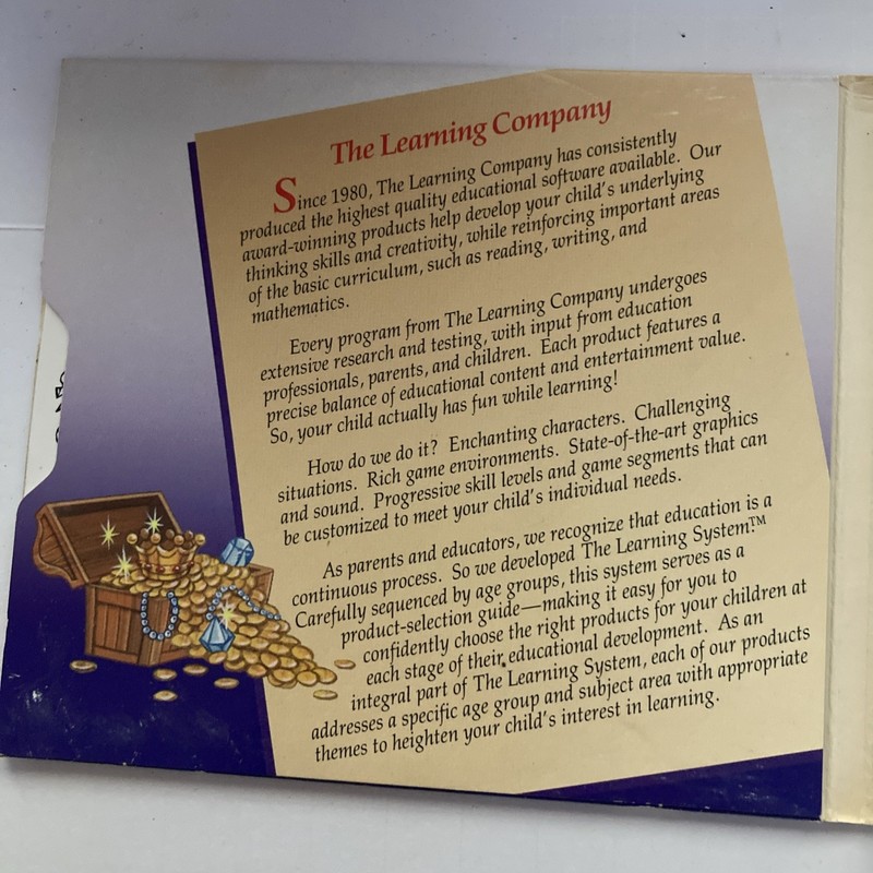 The Learning Company Treasure Galaxy! CD Ages 5-9 Win/Mac English gallery