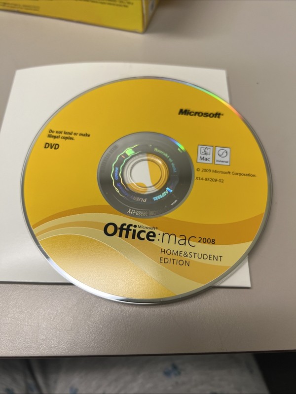 Microsoft Office 2008 Home and Student Edition for Mac Has CD Key gallery