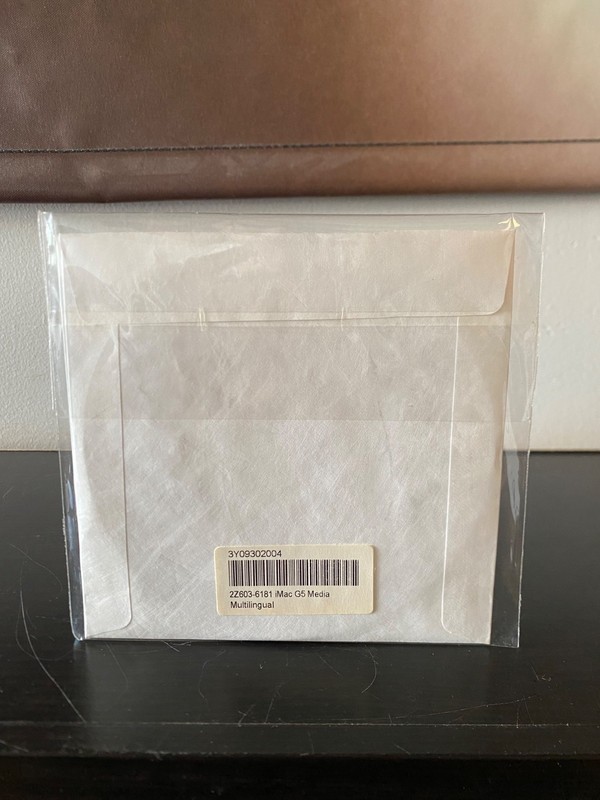 2004 iMac G5 Mac OS X Software Install Disc Set Version 10.3.5 BRAND NEW SEALED gallery