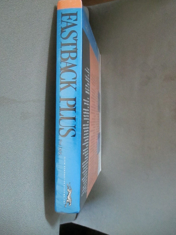 VTG Fastback Plus SEALED BOX Ver 6.0 DOS Backup Software Fifth Generation 1993 gallery