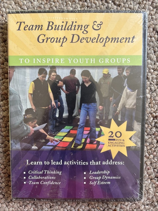 Team Building & Group Development Inspire Youth Groups PC MAC CD church leaders