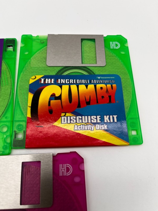 Vintage Children Games and Activities on 3.5" Floppy Disks gallery