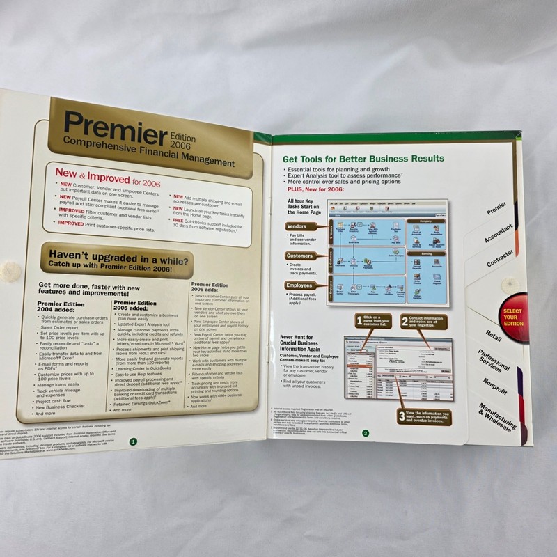 Quickbooks Premier Edition 2006 Small Business Financial Software for Windows gallery