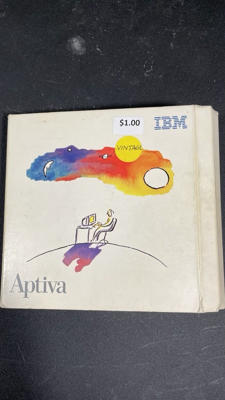 IBM Aptiva Vintage Software Multimedia Disc Set: Mario’s Time Machine Etc