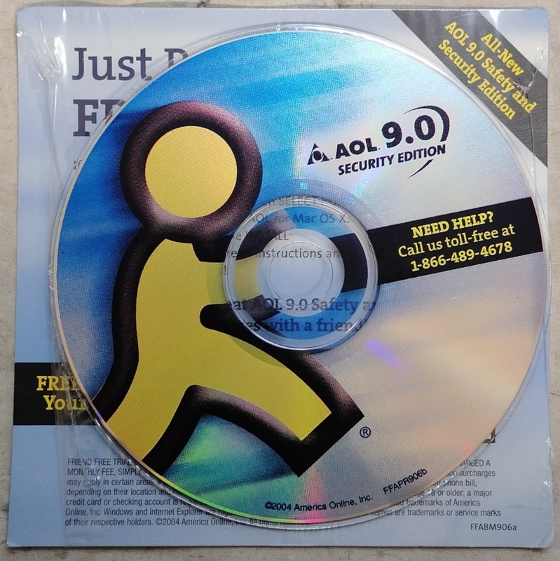 AOL 9.0 Safety and Security Edition Installation Media Only