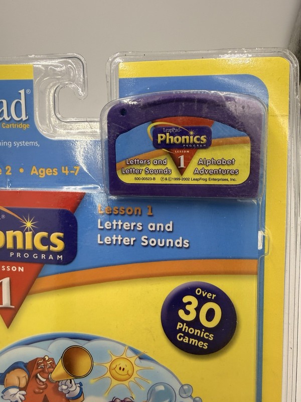 Leap pad Phonics Book 1: Alphabet Adventures lesson #1 letters and lettersounds gallery