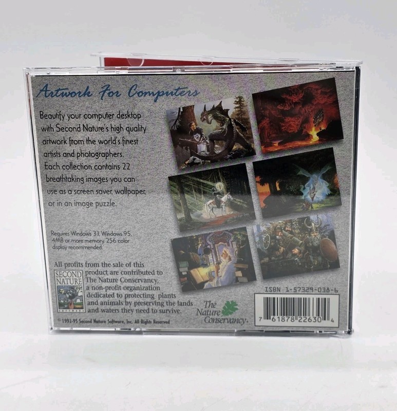 Dragon Tales 3.5 Diskette Windows Screensaver / Wallpaper / Image Puzzle Rare gallery