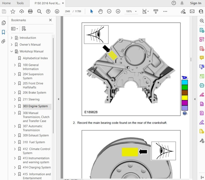 2016 FORD F-150 XLT TRUCK WORKSHOP DIY SERVICE REPAIR MANUAL ON CD gallery