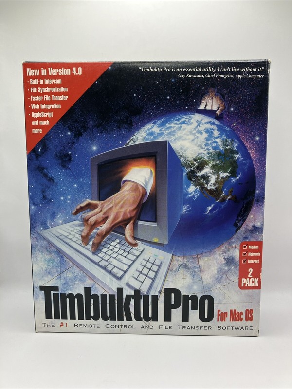 TimbuktuPro For MAC OS V4.0 Used, COMPLETE
