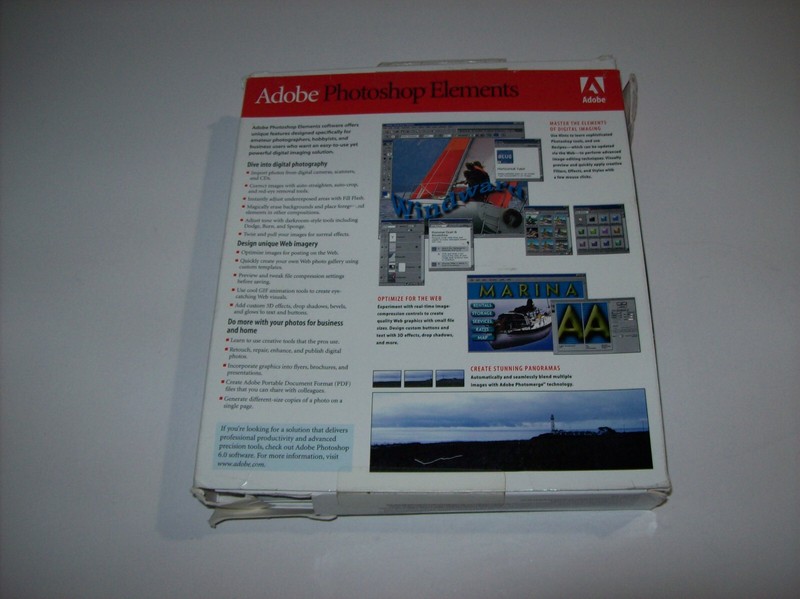 Adobe Photoshop Elements CD, +User Manual, Windows / Macintosh ver, +KEY gallery