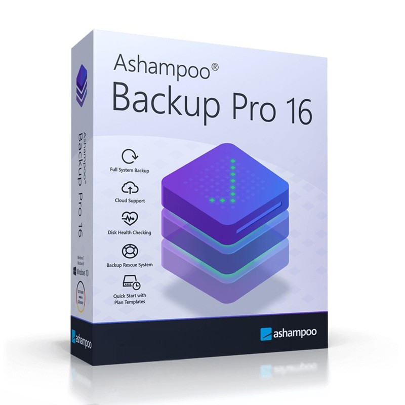 Ashampoo Backup Pro 16 – Lifetime License for Windows