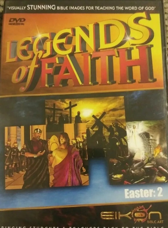 Legends of the Faith Easter: 2 Student and Teachers PowerPoint DVD