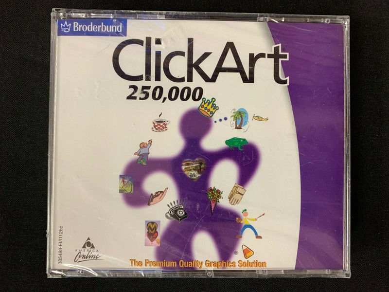 Broderbund ClickArt 250,000 – Premium Quality Graphics Solution