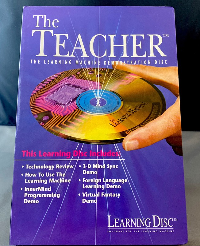 New Zygon Learning Machine Demo Disc – The Teacher – Learning Disc – CD