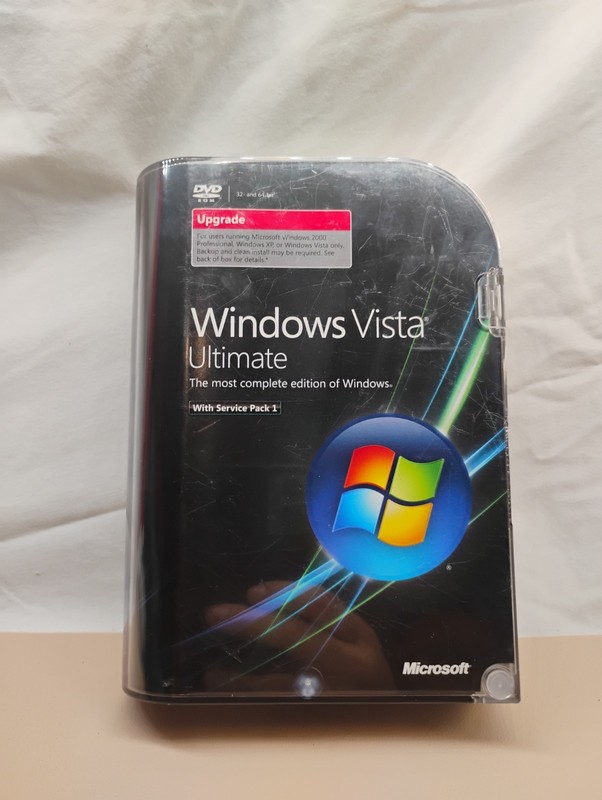MS Windows Vista Ultimate Upgrade 32 & 64 Bit Genuine Retail Version 2-Discs gallery