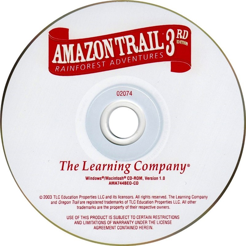 Amazon Trail 3rd Edition Rainforest Adventures Age 10+ New CD-ROM DISC Only