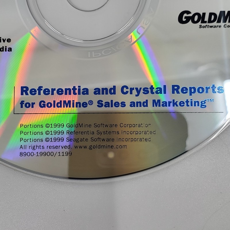 Vintage Boxed PC Software - GoldMine Front Office 2000 gallery