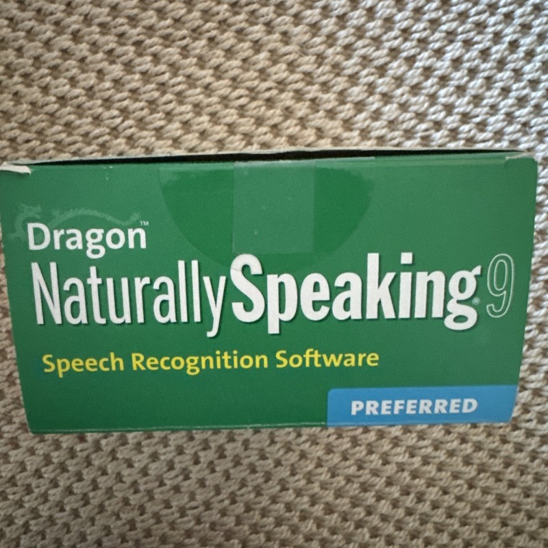 Nuance Dragon NaturallySpeaking 9 Preferred Speech Recognition CD Windows Engli… gallery
