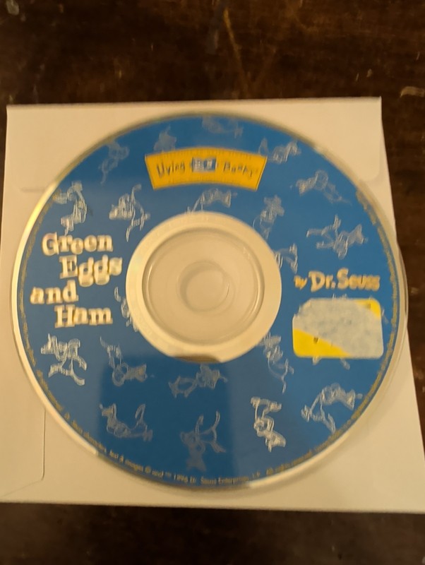 Living Books Dr. Seuss Green Eggs and Ham Early Learning CD-ROM, English