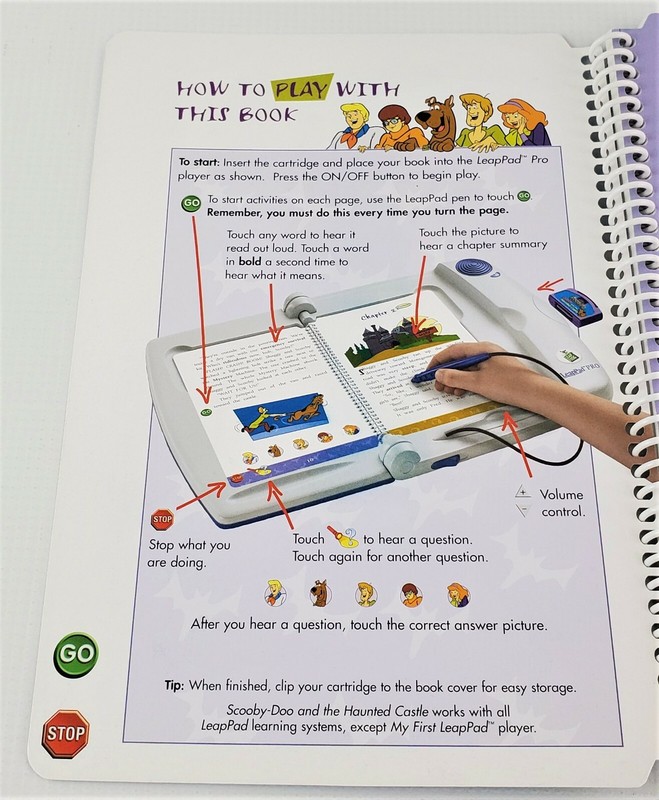 LeapFrog LeapPad Scooby Doo & The Haunted Castle Book Cartridge 2nd Grade gallery