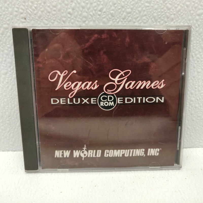 Vegas Games: Deluxe Edition (CD-ROM, 1994, New World Computing, Disc Only)