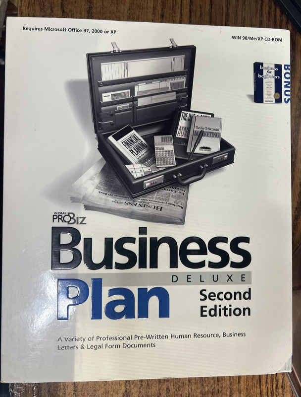 ProBiz Business Plan 2nd PC CD company entrepreneur document templates tools!