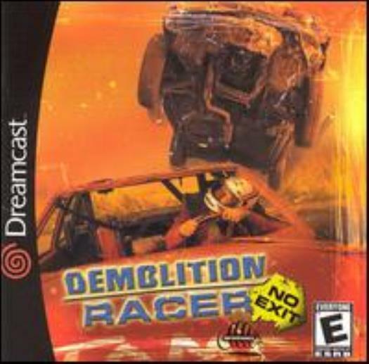 Demolition Racer: No Exit SEGA DREAMCAST cars tracks race racing power-ups game