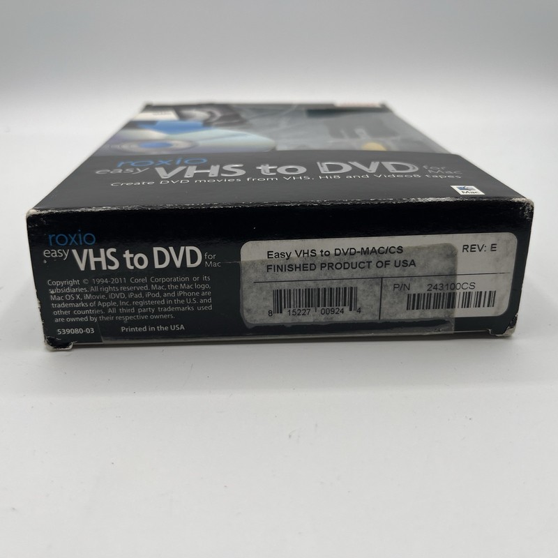 Roxio Easy VHS to DVD for Mac gallery