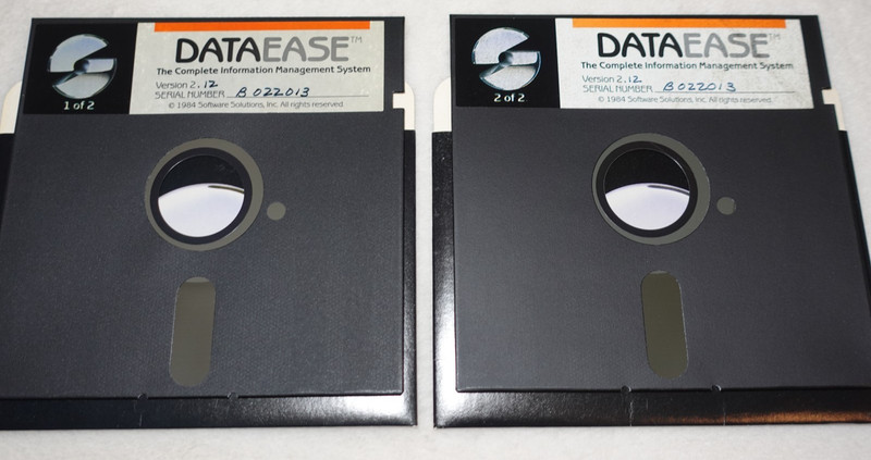 Dataease 1984 Software Solutions Information System Vintage Computer Software gallery