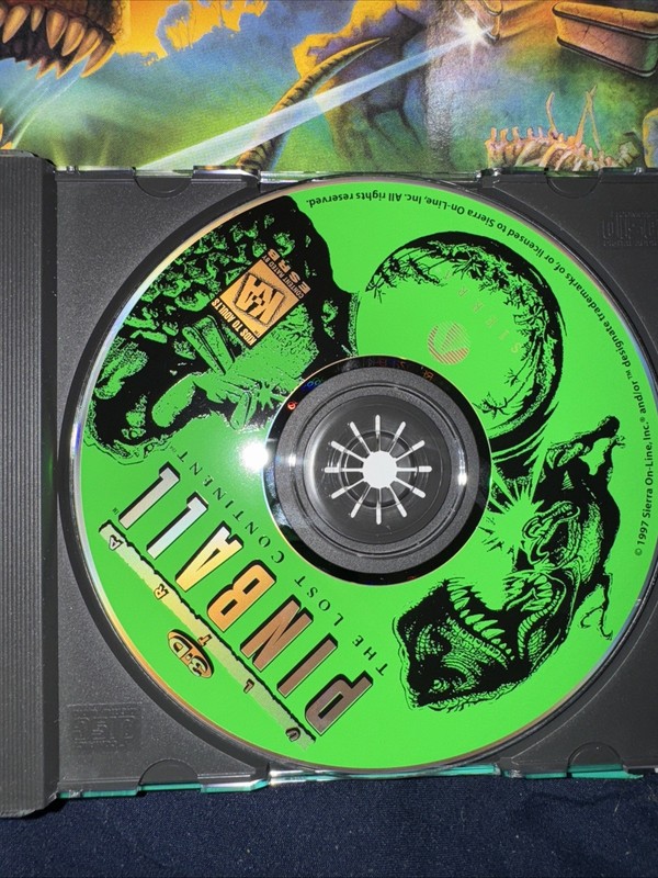 3D Ultra Pinball The Lost Continent PC Vintage 1997 Big Box Ultra Rare Classic gallery