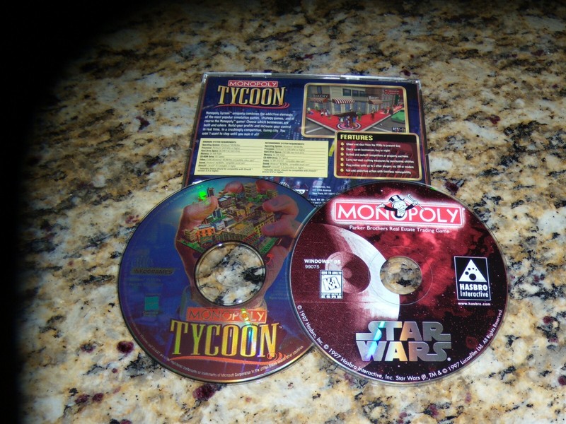 Monopoly Tycoon & Monopoly Star Wars PC Games