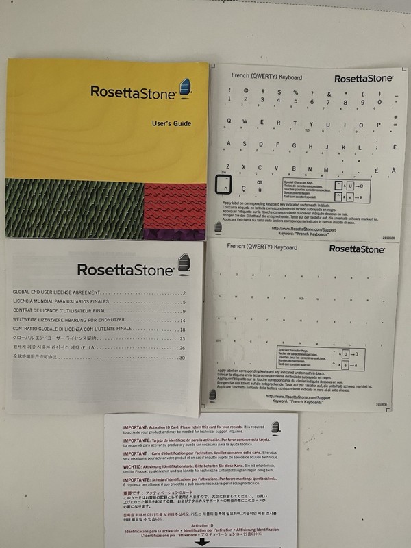 Rosetta Stone French Level 1-3 CD Software Language Course gallery