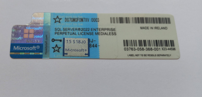 Microsoft SQL Server 2022 Enterprise 96 Core License Unlimtd CALs Authentic gallery