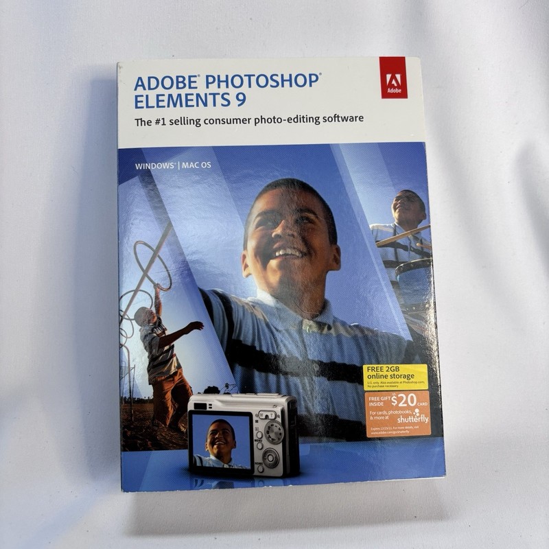 Adobe Photoshop Elements 9 & Premiere Elements 9 Complete DVD Box Set