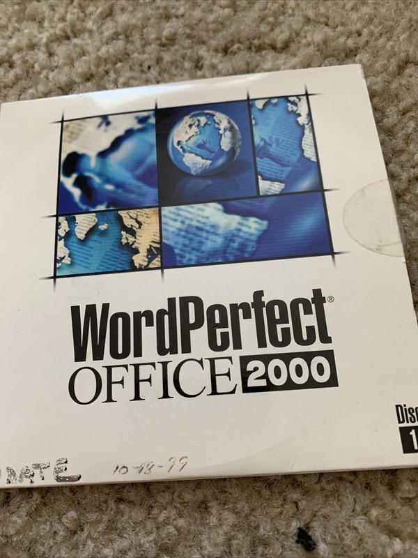 Corel WordPerfect Office 2000 Standard Edition See Pics gallery