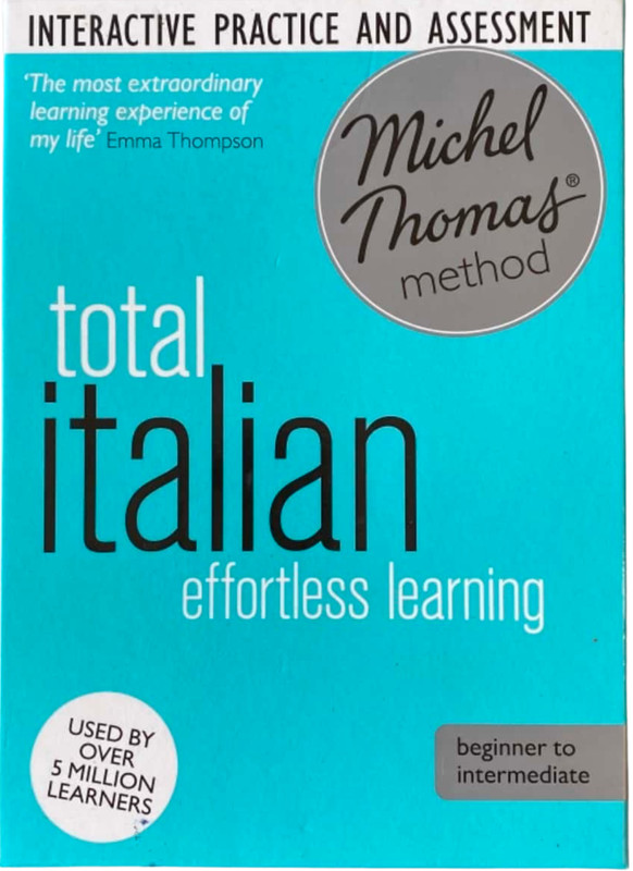 Total Italian Effortless Learning Michel Thomas Method Beginner to Intermediate